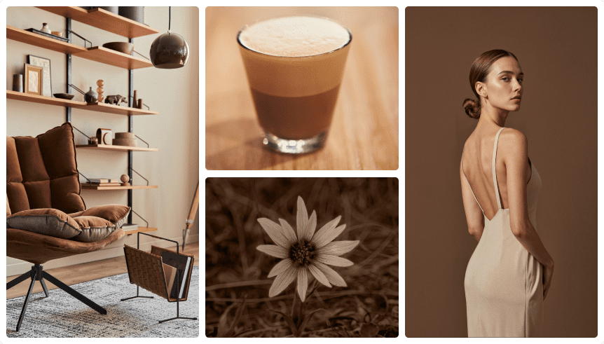Web Design Colors 2025 Trends Shaping the Digital Aesthetic 6 Mocha Mousse: Pantone’s 2025 Color of the Year