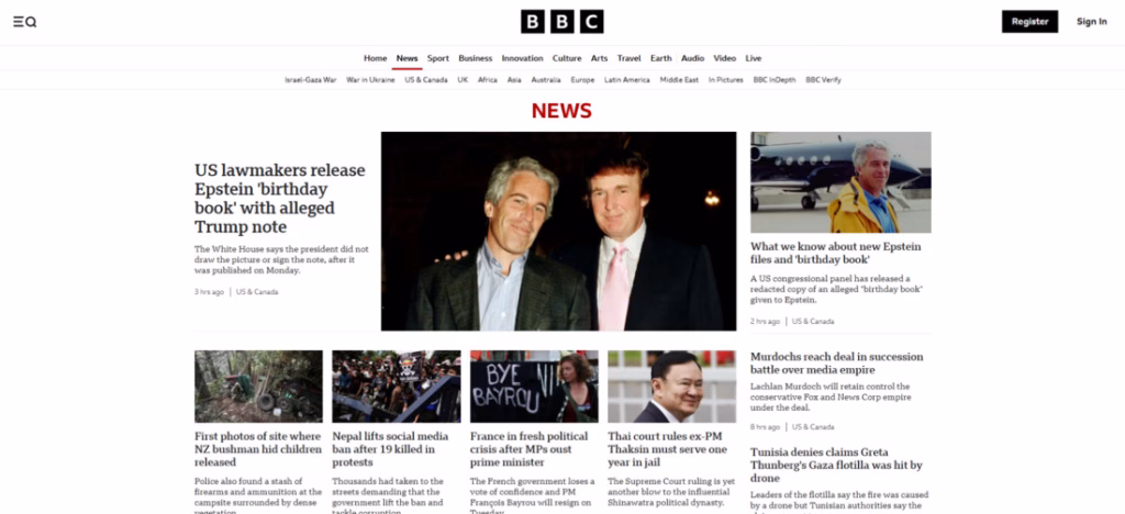 9 tipova sajtova za koje treba da znate 6 News And Media Websites